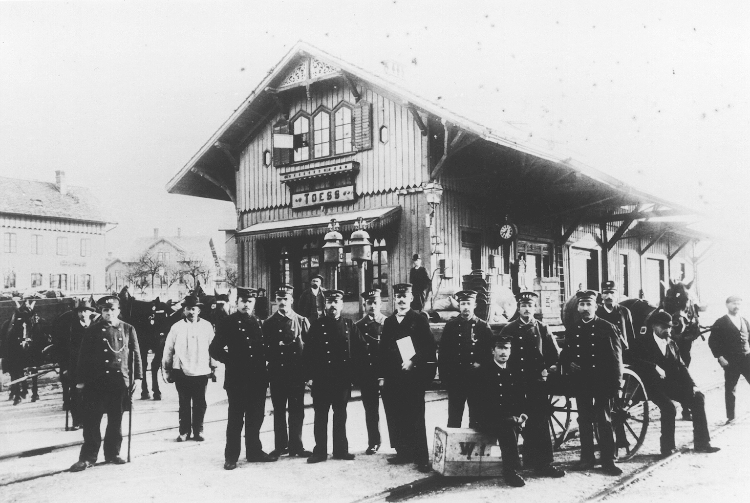 Bahnhof Töss 1876